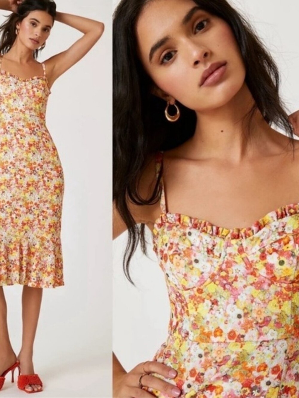 Hutch Bare Slim Midi Dress